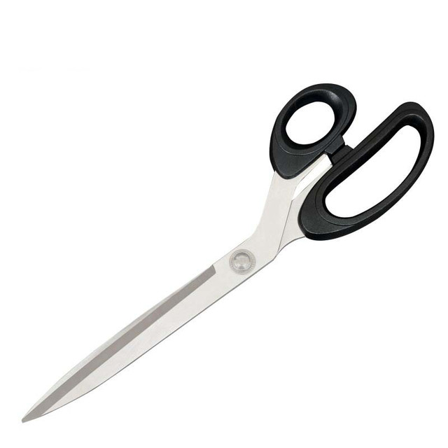 Scissors For Fabric 10inch Tailor's Scissors Stainless Steel Scissor Sewing  Tool Clothing High-end Black Tijeras Costura - AliExpress